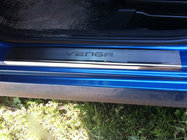 Kia Venga 2010–2019 Nathanika premium instaplijsten (4 stuks, RVS) foto 1