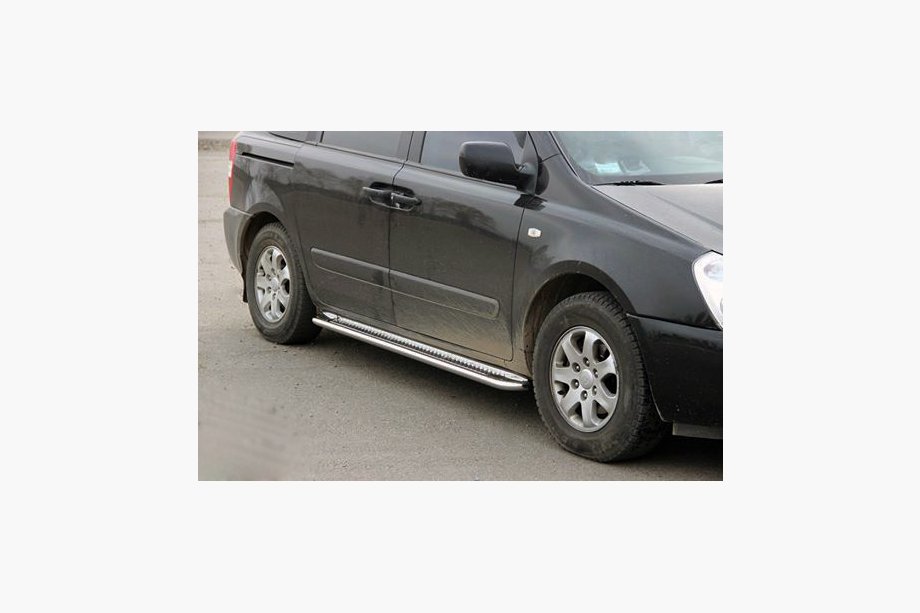 Kia Carnival 2002–2013 Side steps KB001 (RVS) Image