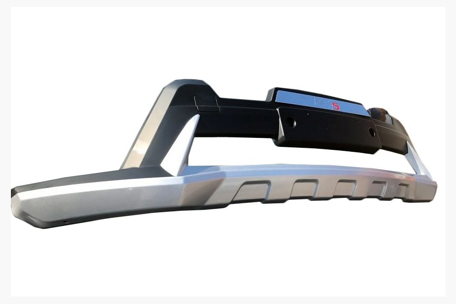 Kia Sportage 2015–2021 Voorbumper lipspoiler V1 2015-2019 (kunststof) Image