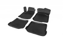 Seat Toledo 2000–2005 Rubberen vloermatten met opstaande rand (4 stuks, Polytep) foto 1