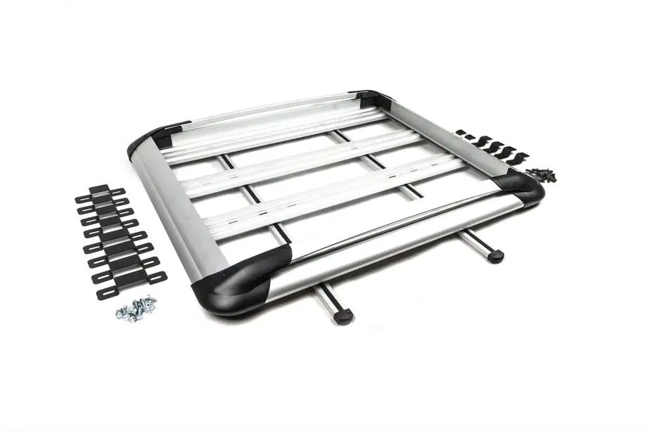 Fiat Doblo I 2005–2010 Dakdrager met dwarsdragers en bagagenet (110 x 145 cm) Image