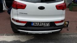 Kia Sportage 2010–2015 Achterdiffuser Niken V1 (kunststof) foto 2