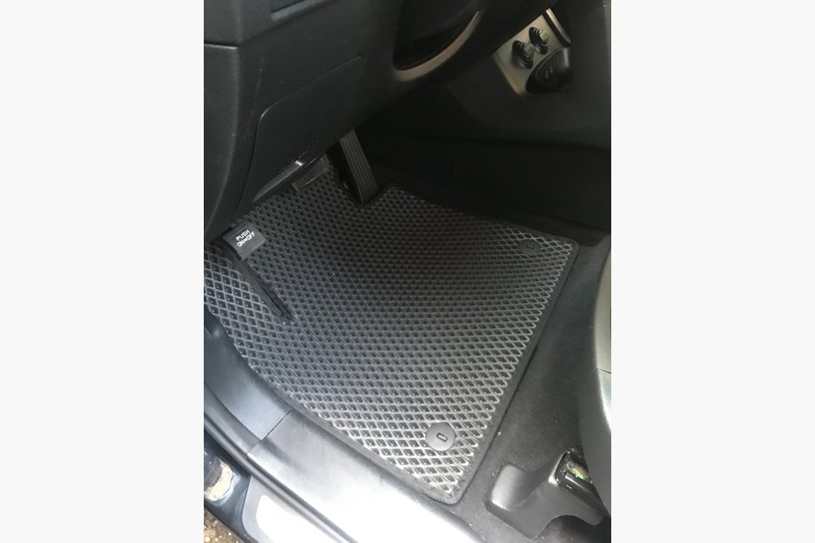 Hyundai Santa Fe 3 2012–2018 Vloermatten voor 5 zitplaatsen (EVA, zwart) Image