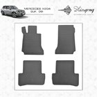 Mercedes C-klasse W204 2007–2015 Rubberen automatten (4-delig, Stingray Premium) foto 2