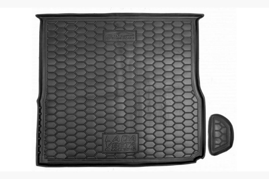Lada Vesta 2015– Bovenste kofferbakmat (Autogumm, rubber) Image