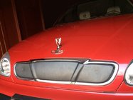 Daewoo Lanos 1998–2017 Winterafdekking voor grille (bovenste) foto 1