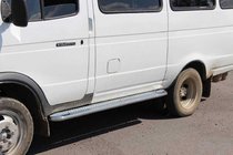 GAZ Gazelle, Sobol 1998– Side steps KB001 (RVS) foto 1