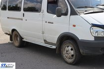 GAZ Gazelle, Sobol 1998– Side steps KB001 (RVS) foto 6