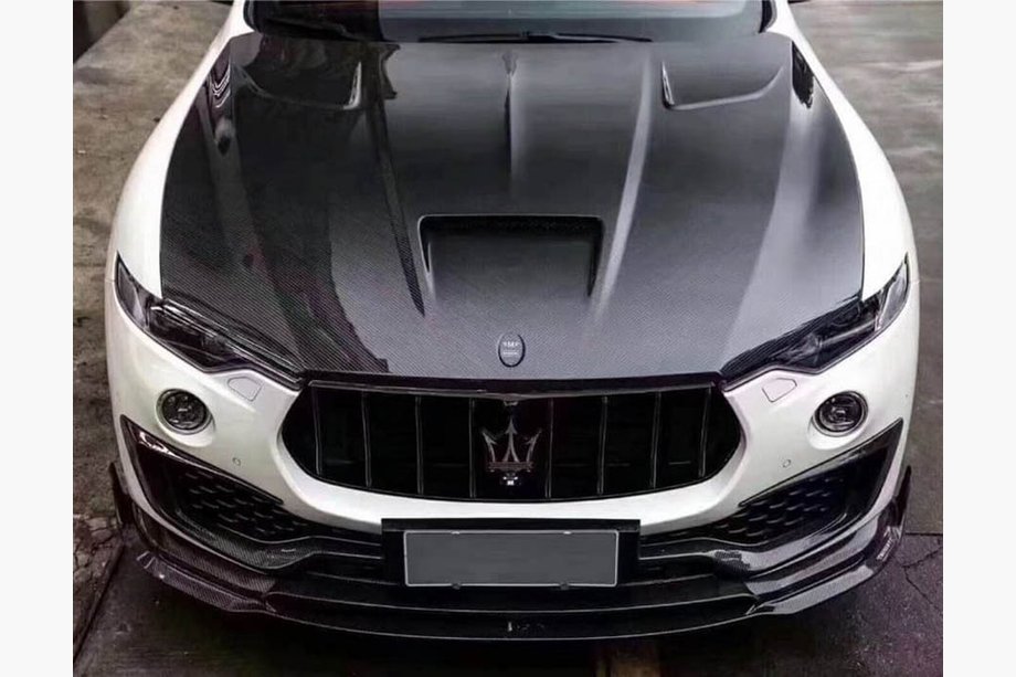 Maserati Levante 2016– Mansoru motorkap (echt carbon) Image