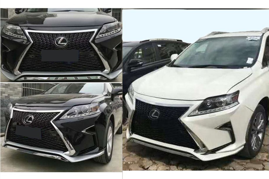 Lexus RX 2009–2015 Voorbumper lipspoiler (upgrade) Image