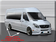 Mercedes Sprinter W906 2006–2018 Sport side skirts (spuitklaar) foto 3