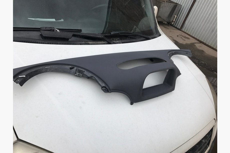 Mercedes Sprinter W901/902/903/904/905 1995–2006 2-DIN inbouwconsole (bekleed met kunstleer) Image