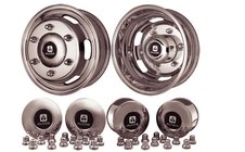 Mercedes Sprinter W906 2006–2018 Lichtmetalen velgen (voor dubbele achterwielen, VS) foto 1