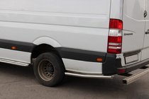 Mercedes Sprinter W907/W910 2018– Sidebars achter het achterwiel (2 st., RVS) foto 1