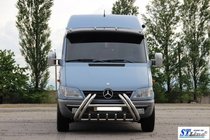 Mercedes Sprinter W901/902/903/904/905 1995–2006 Bullbar Kelebek WT011 (rvs) foto 2
