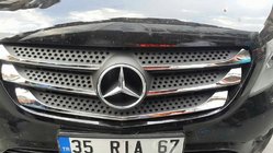 Mercedes Vito/V-klasse W447 2014– Grille sierlijsten 2014-2020 (5-delig, RVS) Carmos - Turks staal foto 9