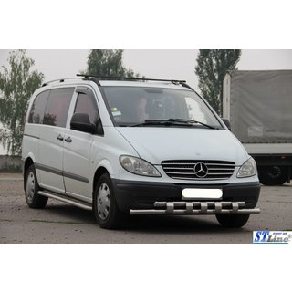 Bullbar Shark ST015 (RVS) Mercedes Viano 2004–2014 foto 3