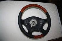Mercedes Sprinter W906 2006–2018 Stuurwiel (leer/hout) foto 2