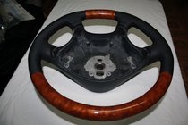 Mercedes Sprinter W906 2006–2018 Stuurwiel (leer/hout) foto 4