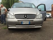 Mercedes Viano 2004–2014 Voorbeschermbeugel ST014 (RVS) 60/42 mm foto 7