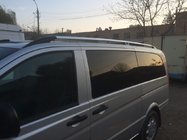 Mercedes Viano 2004–2014 Dakrails chroom CAN origineel design (metalen steunen) Korte wielbasis (Short/Compact) foto 3