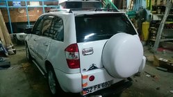 Chery Tiggo 1 2005–2016 RVS cover voor achterdeurhendel foto 2