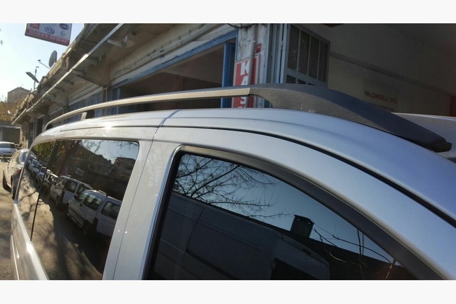 Mercedes Viano 2004–2014 Zwarte dakrails ELITE (kunststof voet) Middellange wielbasis (Long) Foto 13