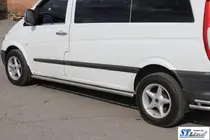 Mercedes Viano 2004–2014 Sidebars BB001 (2 st., RVS) foto 4