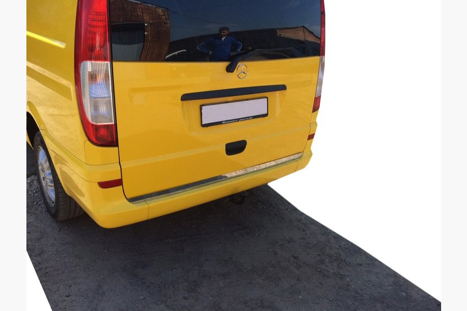 Mercedes Vito W639 2004–2014 RVS sierstrip voor kofferklep Image