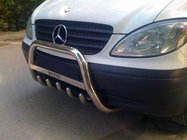 Mercedes Viano 2004–2014 Bullbar WT003/004 (RVS) foto 1