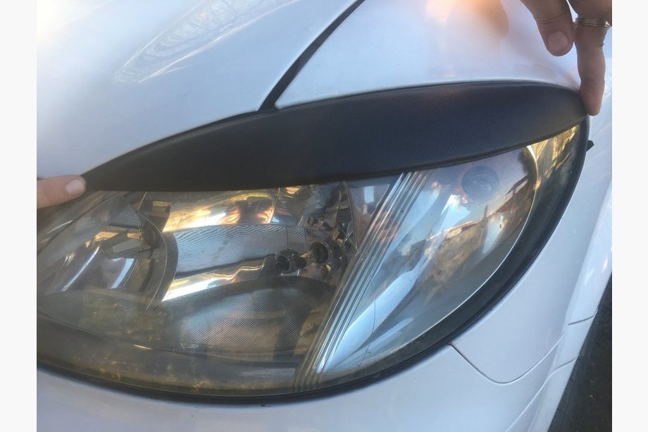 Mercedes Vito W639 2004–2014 Rechte koplampwimpers (2004-2010, 2 stuks, kunststof) Foto 6