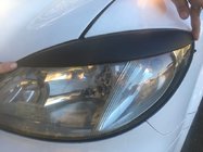 Mercedes Vito W639 2004–2014 Rechte koplampwimpers (2004-2010, 2 stuks, kunststof) Hoogglans foto 6