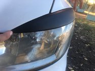 Mercedes Vito W639 2004–2014 Rechte koplampwimpers (2004-2010, 2 stuks, kunststof) Hoogglans foto 7