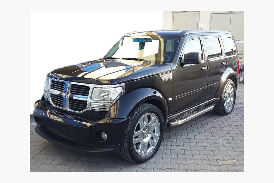Dodge Nitro 2006–2011 BlackLine zijsteps (2 stuks, aluminium) Image