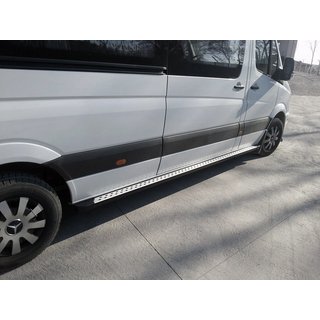 DOT-Line side steps (2 stuks, aluminium) Volkswagen LT 1995–2006 foto 1