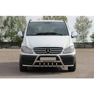 Bullbar WT004-Plus met zijbeugels (RVS) foto 1