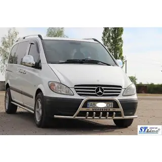 Bullbar WT004-Plus met zijbeugels (RVS) foto 2