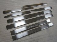 Skoda Octavia II A5 2010–2013 Nataniko instaplijsten (set van 8, RVS) Standaard - Lohmann-tape, 0,5 mm foto 3