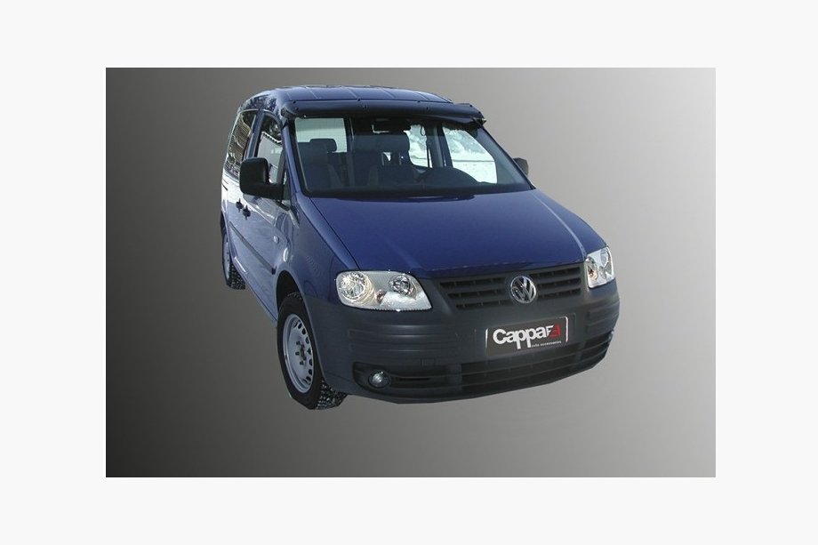 Volkswagen Caddy 2015–2020 Voorruitvizier (zwart hoogglans, 5 mm) Image