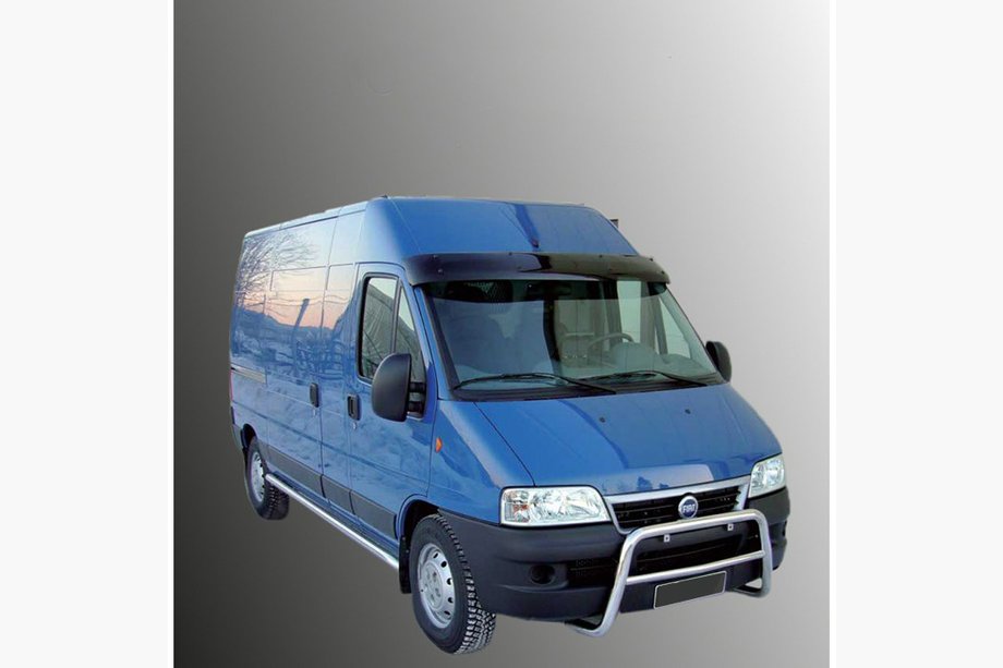 Peugeot Boxer 1994–2006 Voorruitvizier (zwart hoogglans, 5 mm) Image