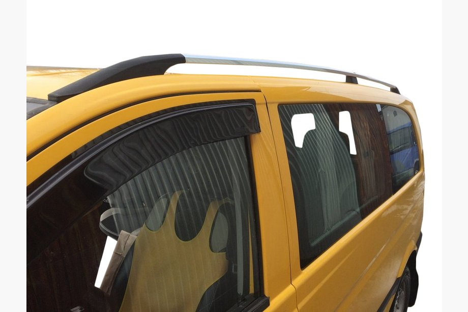 Mercedes Viano 2004–2014 Dakrails chroom DDU (kunststof voeten) Image