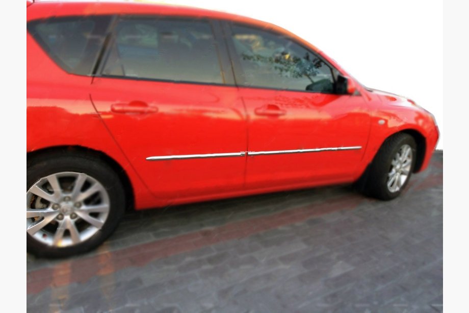 Mazda 3 2003–2009 Deur sierlijst (set 4 stuks, RVS) Image