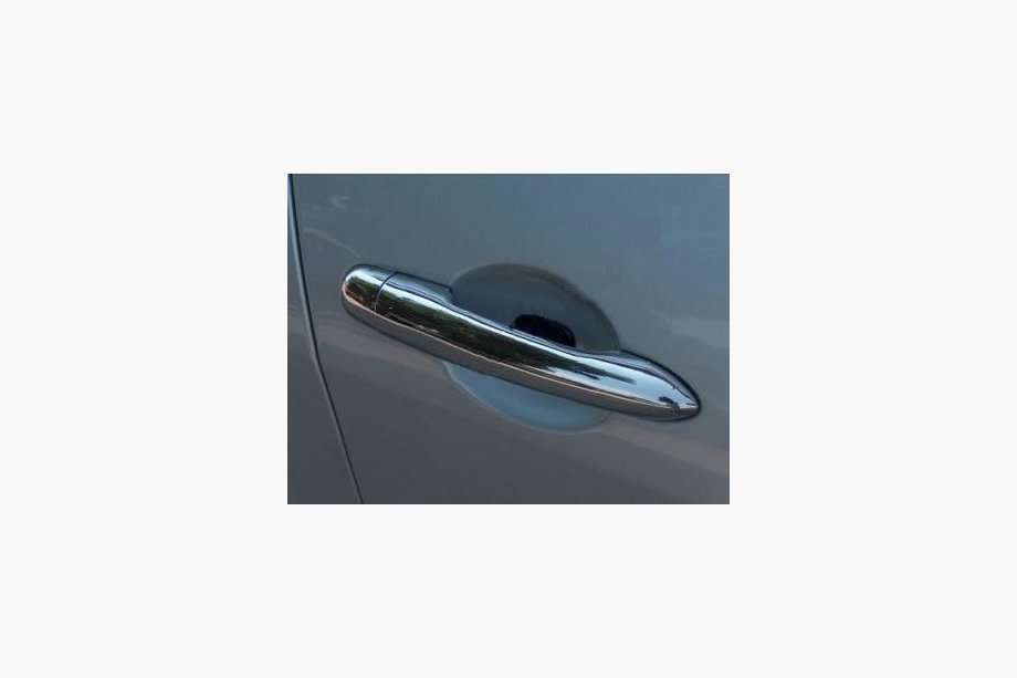 Renault Megane II 2004–2009 Deurgreep covers (set 4 stuks, RVS) OmsaLine - Italiaans roestvrij staal Image