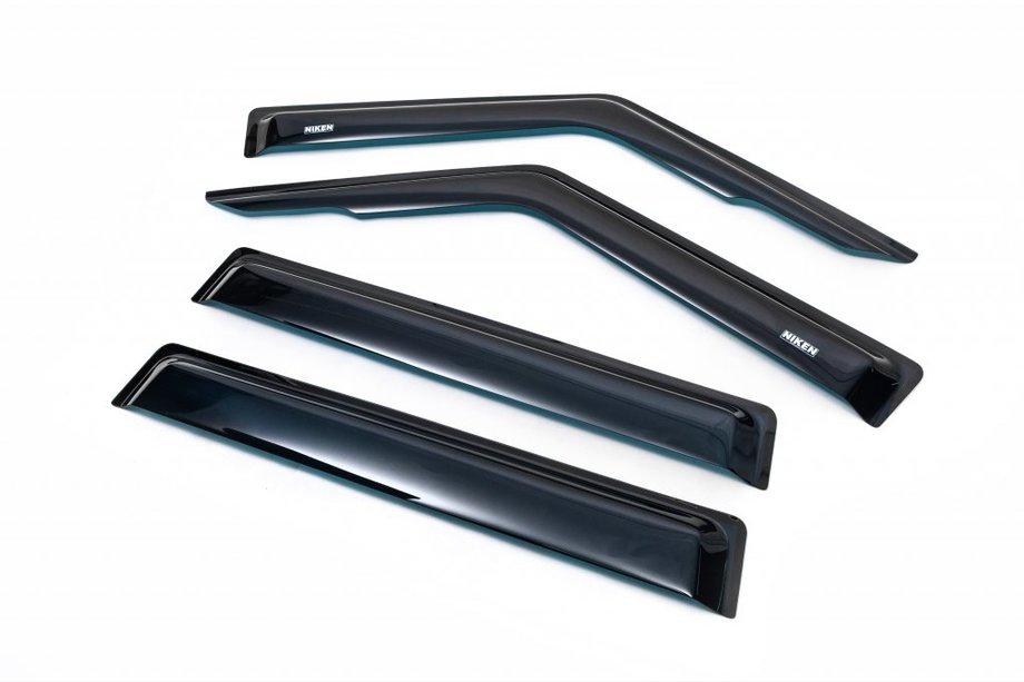 Jeep Cherokee XJ 1984–2001 Raamwindschermen (4 stuks, Niken) Image