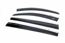 Kia Sportage 2010–2015 Raamwindschermen met chromen sierlijst (set van 4, Niken) foto 2