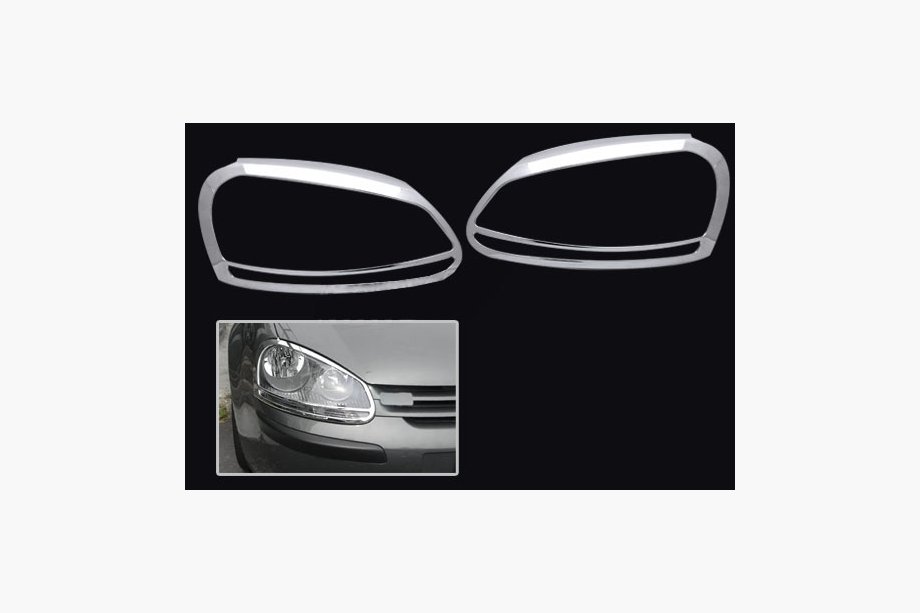 Volkswagen Golf 5 2003–2009 Koplampranden (2 stuks, kunststof) Image