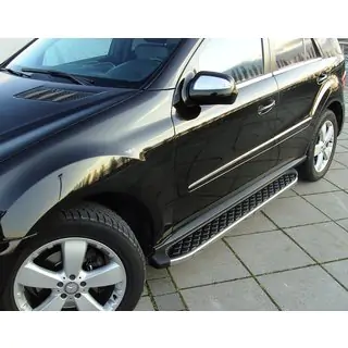 BlackLine side steps (2 stuks, aluminium) foto 1