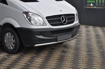 Mercedes Sprinter W906 2006–2018 Voorste onderbeschermbeugel ST008 (RVS) 2006-2013, 70 mm foto 1