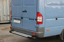 Mercedes Sprinter W901/902/903/904/905 1995–2006 Achterbeschermbeugel Allmond (aluminium) foto 1