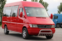 Mercedes Sprinter W901/902/903/904/905 1995–2006 Bullbar WT008 (RVS) foto 3